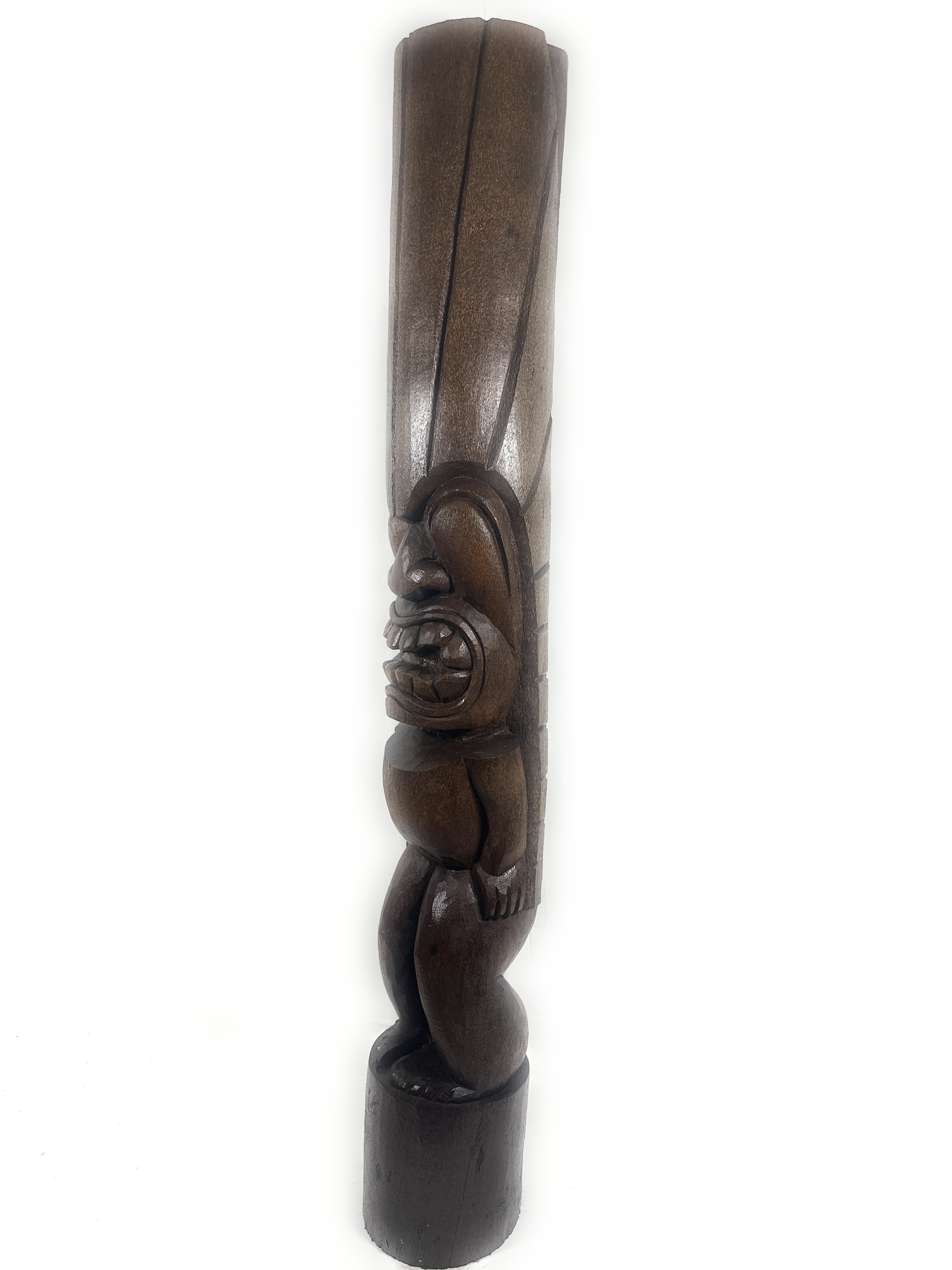 Lanikai Tiki Totem 60 inches Stained Royal Palm | #lbj3034150m Lanikai Tiki Totem 60 inches Stained Royal Palm | #lbj3034150m